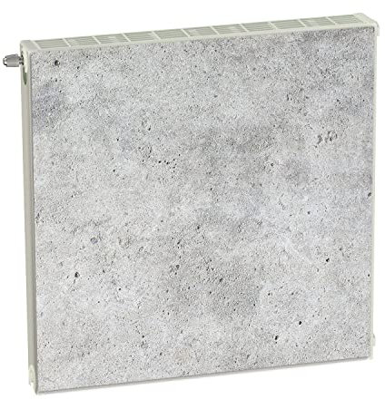 Magnet Heizkörperverkleidung Heizkörperabdeckung Grau Textur 60x60 cm Heizung Abdeckung Verkleidung Magnetische Abdeckmatte Kühlschrank aus Einem Flexiblen Magneten Digitaler Aufdruck