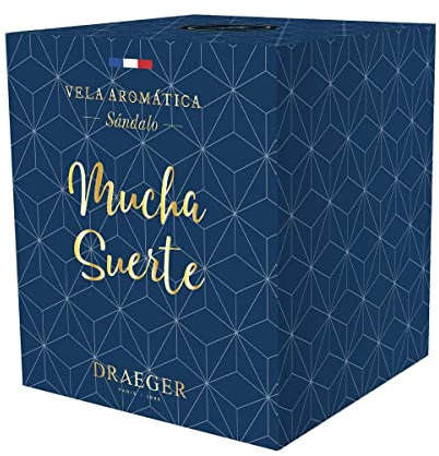 Draeger Paris - Vela Fragancia Sándalo Mucha Suerte