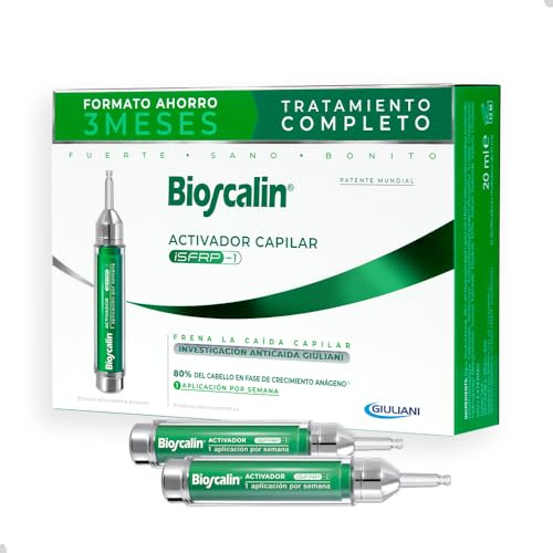 Bioscalin Activador Capilar iSFRP-1 - Caída Capilar Temporal - 2 dosificadores de 10 ml - Para Mujer y Hombre