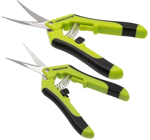 Pack 2 tijeras Garden Highpro (Hoja Recta y Curvada)