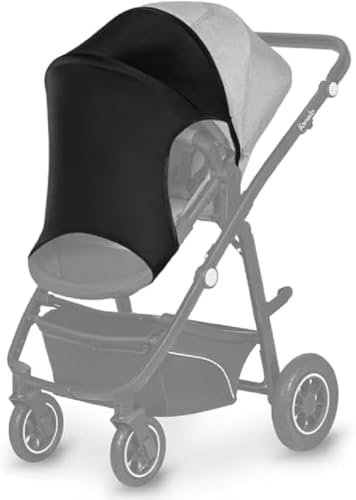 LIONELO STROLLER SUN COVER UPF50+ Sonnenschutz, Sonnenschirm, Kinderwagen Sonnenschirm, Kinderwagen Verdeck, Universelle Größe, Einfache Montage