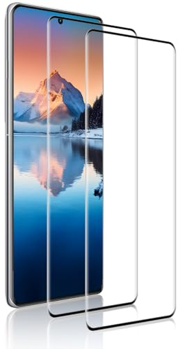 IQShield Screen Protector for OnePlus 12, Tempered Glass 3D Curved Full Coverage, Anti-Scratch, Touch Sensitive, Easy installation, Bubble-Free, Ultra HD Saver Shield Film - 2 Pack