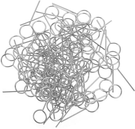 Tofficu Lot De 200 Aiguilles De Retrait De Carte Sim Pour Téléphone Portable En Acier Inoxydable Argentées