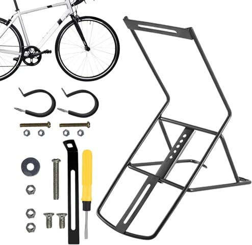 Frontgepäckträger Fahrrad | Fahrrad Gepäckträger Vorne | Gepäckträger Vorderrad | Fahrrad Gepäckhalter | Front Loader | Eisen/Aluminiumlegierung Auflage