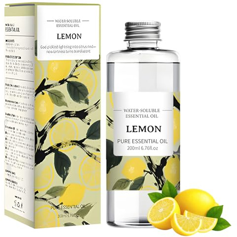 Aceite Esencial Limon 1 Botella De 200 Ml Aire Fresco Aceites Esenciales Para Humidificador Difusor Aromas Jabón Velas Masaje
