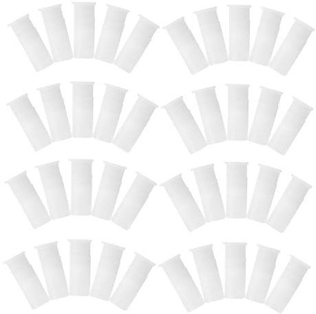 HOMSFOU Squeaker Giocattoli in Plastica 15Mm, Kit da 100 Pezzi per Riparazione di Rumori e Accessori per Giocattoli Interattivi e Attività Creative