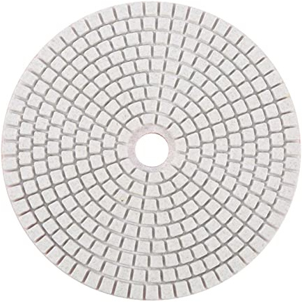 Haofy Disco de Pulido Rápido de Muela Abrasiva de Resina de Diamante de 125 Mm para Granito, Hormigón, Mármol, No Queda Color en la Piedra, Adecuado para Trabajadores Profesionales (300)