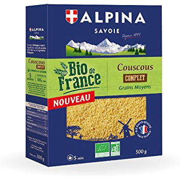 ALPINA SAVOIE Couscous Complet Bio de France 500 g