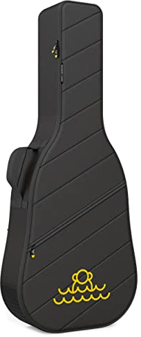 MONKEY LOOP Touring Classic - Étui pour Guitare avec Rembourrage de 23mm - Étui Semi-Rigide pour Guitare Classique - Poche Extérieure pour Accessoires - Sangles Réglables - Résistant à l'eau