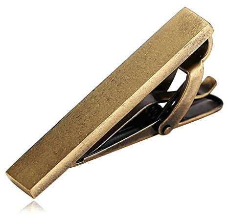 Aotiwe Krawattennadel Trauzeuge, Geschenk für Ehemann Zur Hochzeit Rechteck Gold Rostfreier Stahl Business Stil
