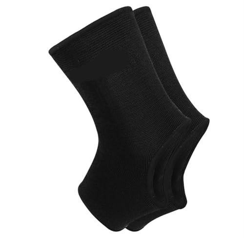 HKYBCF Knöchelstütze 1 Paar Knöchel Unterstützung Wraps Männer Frauen Boxen Knöchel Hosenträger Fuß Hosenträger for Training Sport Kickboxen Sanda Sparring(ZJ Black,M)