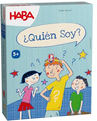 HABA 2012191003 Wer Bin ich? Brettspiel für Kinder in Blechdose über 5 Jahre