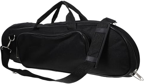 JOINPAYA Trompetentasche und Fach für Kleinem Outdoor Wasserabweisendem Material Tragbare Schwarze aus Oxford Gewebe mit Reisen