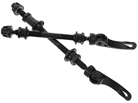 EXAOMBLE Schnellspannnabe Fahrrad Schnellspanner Satz Hohlwelle Legierung Langlebig Vorderrad Hinterrad Mountainbike Zubehör