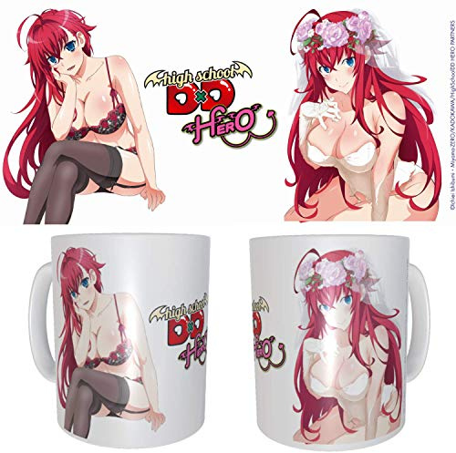 SAKAMI - Highschool DXD Hero – Rias – samlarkopp #4 – mugg/mugg 320 ml – original och licensierad, 1 styck (1-pack)