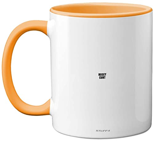 Stuff4 Nosey C**t Mug, Fun Sarcastic Gifts for Work Colleagues | Crude Rude Xmas Gift, Novelty Christmas Mug for Friends, Funny Secret Santa Gifts