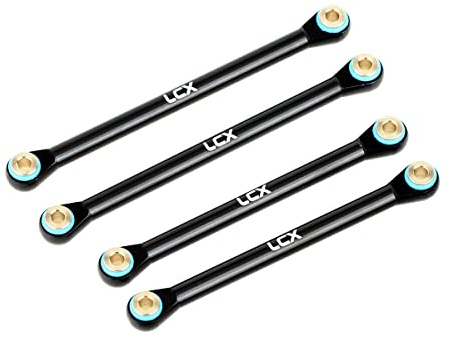 LCX Racing 1/18th RC Crawler Car Aluminum Steering Link Set Upper Link Set for Axial Capra UTB18 Unlimited Trail Buggy, Upgrades Parts Accessories (Upper Link Set)