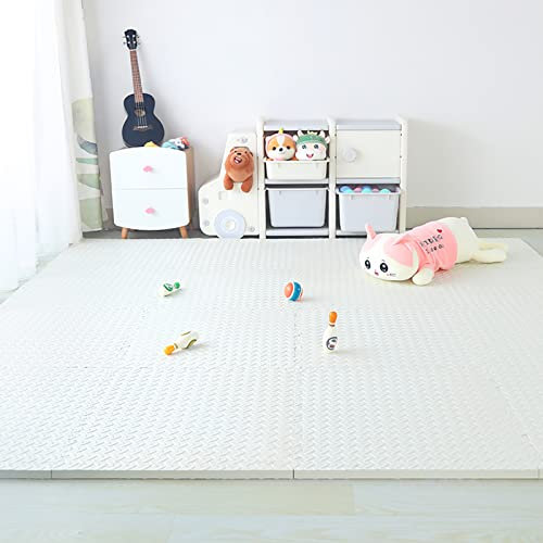 JYHCD Baby Puzzlematte 36Pcs/40Pcs Schaumstoffmatte Kinder Spielmatten Für Boden Schaum Puzzle Bodenmatten 30 X 30 X 1,2 cm Spielmatte Bodenschutzmatte Für Baby Kinder Yogamatte,D,40Pcs