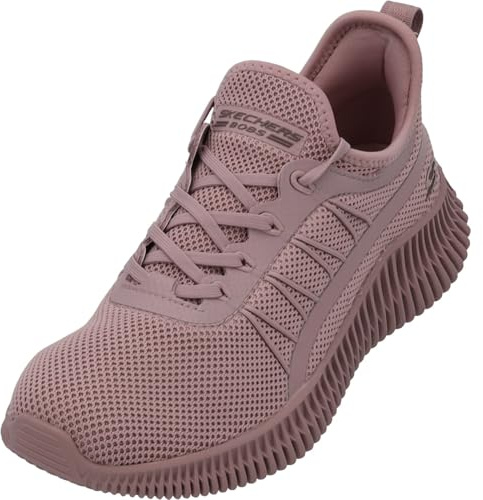 Skechers Bobs Geo New Aesthetics, Scarpe sportive Donna, Rose Knit, 41 EU