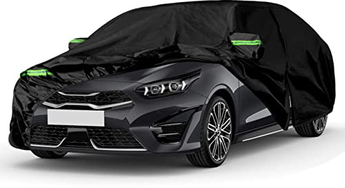 Autoabdeckung Wasserdicht für 2018-2024 Kia Proceed GT Hatchback | Vollgarage Autoplane Outdoor, Auto Ganzgarage Abdeckplane Winter Sommer Allwetter Abdeckung Regen Sonne Staub Schnee Schutz