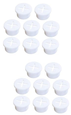 Hemobllo 16pcs Desk Grommet Cord Wire Organizer for Furniture Cable Wire Grommet Furniture Cord Cable Hole Cover Hole Cover Filler Home Improvement Tv