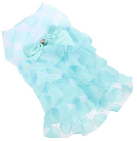 SEWOART Hundekleid Mit Spitze Tutu Und Schleife Stilvoll Und Bequem Für Sky – Größe XL
