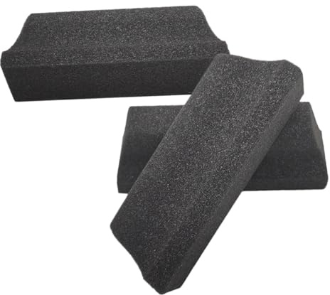 BELLIFFY 3piezas Esponja Para Unidades Esponja Atrapa Vello Facial Limpiador De Pelo Para Hombres Cepillo De Limpieza Adecuado Para Uso Lavabo
