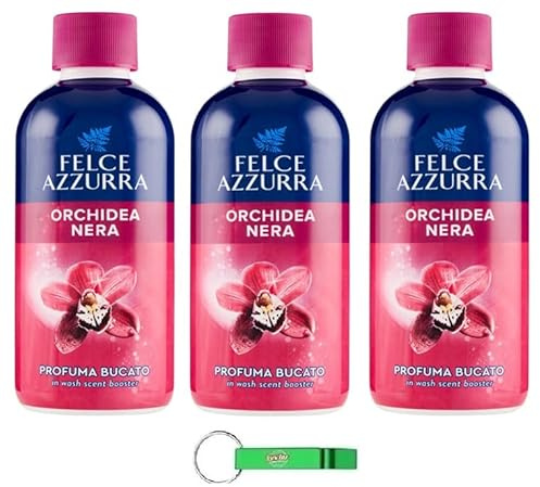 Felce Azzurra Profumatore per Bucato Orchidea Nera – Profumatore per la casa 220 ml + portachiavi Beni Culinari