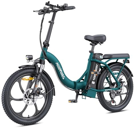 MilePort 1 Vélo Électrique Pliant Adulte, Autonomie 100 km,Pneus Fat 20×3.0 | VAE Idéal Ville & Trajets Quotidiens, Vitesse 25 km/h, 250W