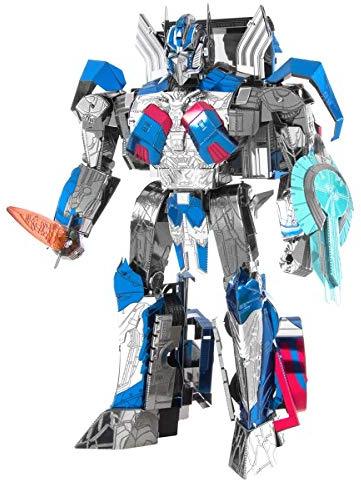 Metal Earth 3D Metallbausatz Transformers Optimus Prime ab 14 Jahre | Präzise lasergeschnittene Metallteile zum Zusammenstecken ohne Klebstoff. Detailreiche Modelle mit bebilderter Bauanleitung