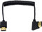 Duttek 4K HDMI Kabel, HDMI zu HDMI Kabel, extrem dünnes HDMI Stecker auf Stecker, Extender, Spiralkabel für 3D und 4K Ultra HD TV Stick HDMI 2.0 Kabel-Verlängerungskonverter (HDMI Extender) (1,2 m)