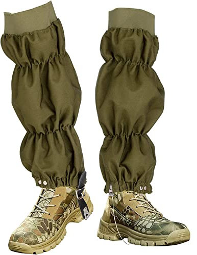 Leomix Schlangen-Gamaschen Für Die Jagd – Langlebiger Schlangenschutz, Schlangen-Gamaschen, Schlangenbissschutz Für Die Unterschenkel, Schlangensichere Gamaschen Mit Einstellbarer Größe,1Pair