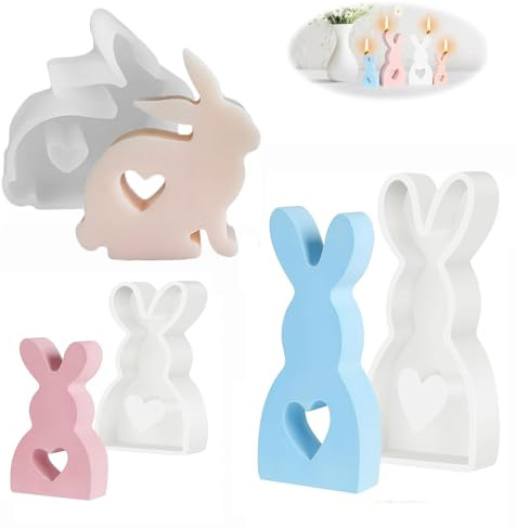 Silikonformen Gießformen Ostern, Silikonform Ostern, 2025 Neu Osterwichtel Giessform Silikon, DIY Wichtel Frühling, für DIY Frühlingsdeko, Ostern Geschenk, Wichtel Figuren (E)
