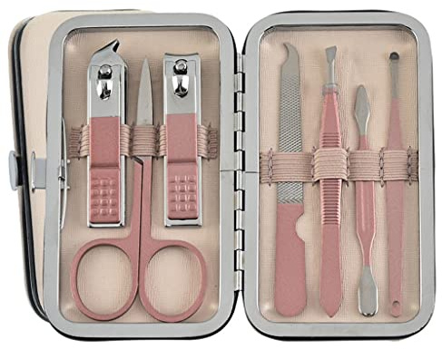 Set de Manicura Sistemas de uñas de acero inoxidable Conjunto de cuidados de la mano Clippers de uñas Conjunto de herramientas de uñas de 18 piezas Conjunto de cuidado de uñas Adecuado for viajes al a