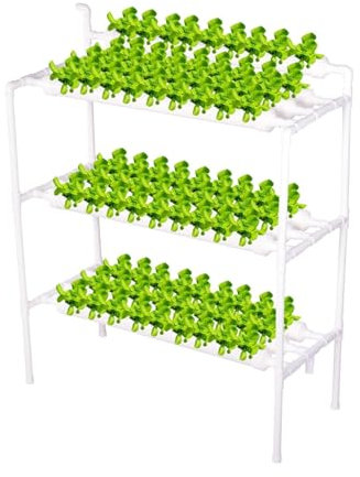 PTSZNGS Vertical Hydroponic System,Hydroponic Kit | Soilless Cultivation Grow Box, Cabinet Box, Indoor Planting Kit with Water Pump, Timer, Hydroponic Growing System Accessories