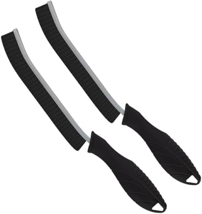 SGERUFZ 2 PCS Set de Cepillos Duros - Cepillo de Juntas, Cepillo de Alambre, Cepillo de Nylon, Cerdas Duras, Cepillo Multifuncional para Limpiar Óxido, Polvo, Moho y Hongos en Grietas y Esquinas