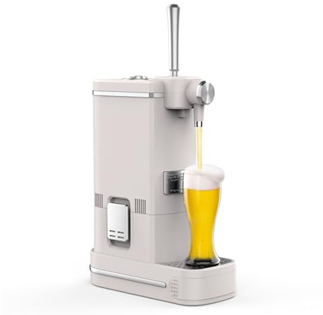 Electronic Draft Beer Dispenser, Tabletop Tap System for Bottles and Cans, Home Bar Accessory