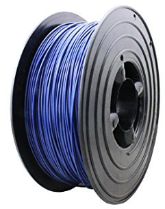 3D Filament 1kg B-Ware Filament Rolle in verschiedenen Farben Rot Gold Silber Grün Blau Braun Lila Violett Beige Transparent Gelb Orange Schwarz Weiß (Saphir-Blau (B-Ware))