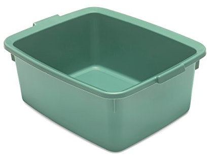 Addis Washing Up Bowl Utility Butler Belfast Sinks, Sage Green, 33 x 42 x 17 cm 518035