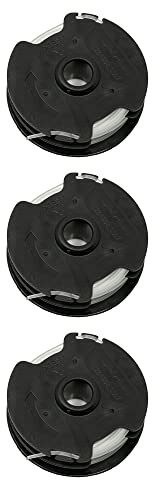3x Fadenspule, Trimmerspule, Ersatzspule, passend für Parkside Rasentrimmer, Grasschneider, Freischneider PRT 550 A1 A2 A3 A5 B6, PRTA 20-Li B2 C3