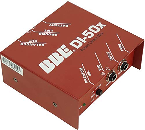 BBE Active Direct Box DI Box For Studio Recording DI-50X