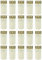 Grablicht Brenner Nr. 3 Weiß mit Deckel Grabkerzen Grablicht Grablichtkerze Trauerlicht Gedenkkerze Golddeckel (20)