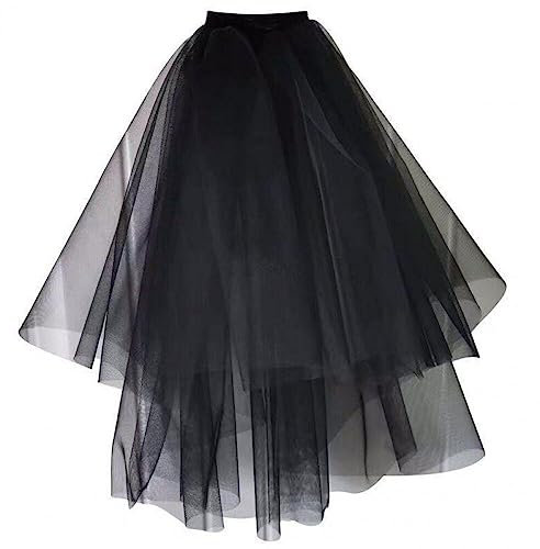 Ericetion Schwarze Schleierbräute Hochzeit Schleier Spitze Kurzer Brautschleier Fingerspitze Frauen Schleier Halloween Schleier 2t Schleier Mit Kamm