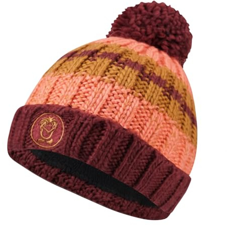 Trollkids Kids Troll Bobble Cap | Universelle Bommelmütze, Fleece-Innenstirnband, Großer Umschlag
