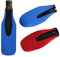 2 Pieza Enfriador de Botellas de Vino, Fundas Plegables para Botellas de Cerveza con Cremallera, Neopreno Aislado Zipper Enfriador De Botellas, Refrigeradores de Botella del Vino, Para Cerveza, Bebida