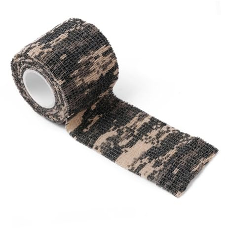 SOLUSTRE Vliesband Selbstklebendes Tarnband Wüstenband Jagdband Abdeckband Für Kunststoff Metall Glas Papier Whiteboard Camping Basteln Tarnung
