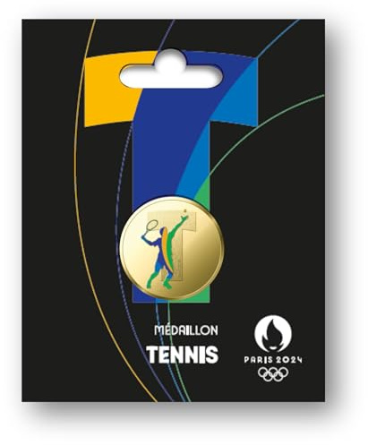 Jeux Olympiques de Paris 2024 - Blister Emblème Tennis