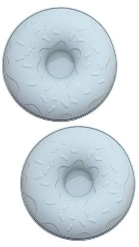 Zerodeko 2pezzi Stampo Per Ciambelle Silicone Non-stick Mould Per Dolci Fatti Casa Utensili Da Cucina Per Cene e Feste Per Amanti Della