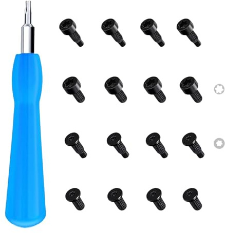 Ring Screwdriver T6 T15 With 16 Spare Screws for Video Doorbell (Blue)