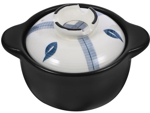 Holibanna Pentola Terracotta Pentola in Per Cucinare Piccole Pentole Per Cucinare Per Casseruola Antiaderente Facil Pulire Usare